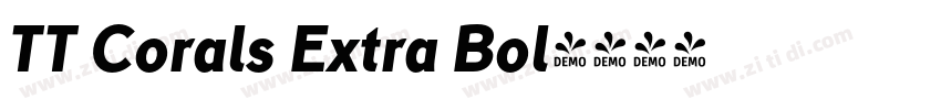 TT Corals Extra Bol字体转换